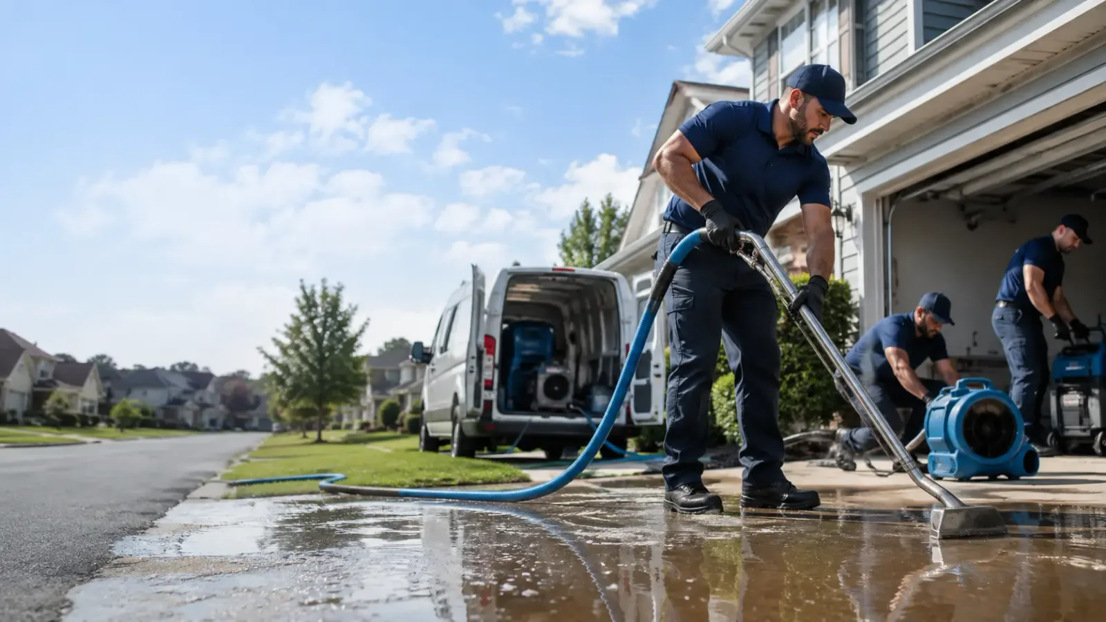 Flood Damage Restoration in Alberta, VA